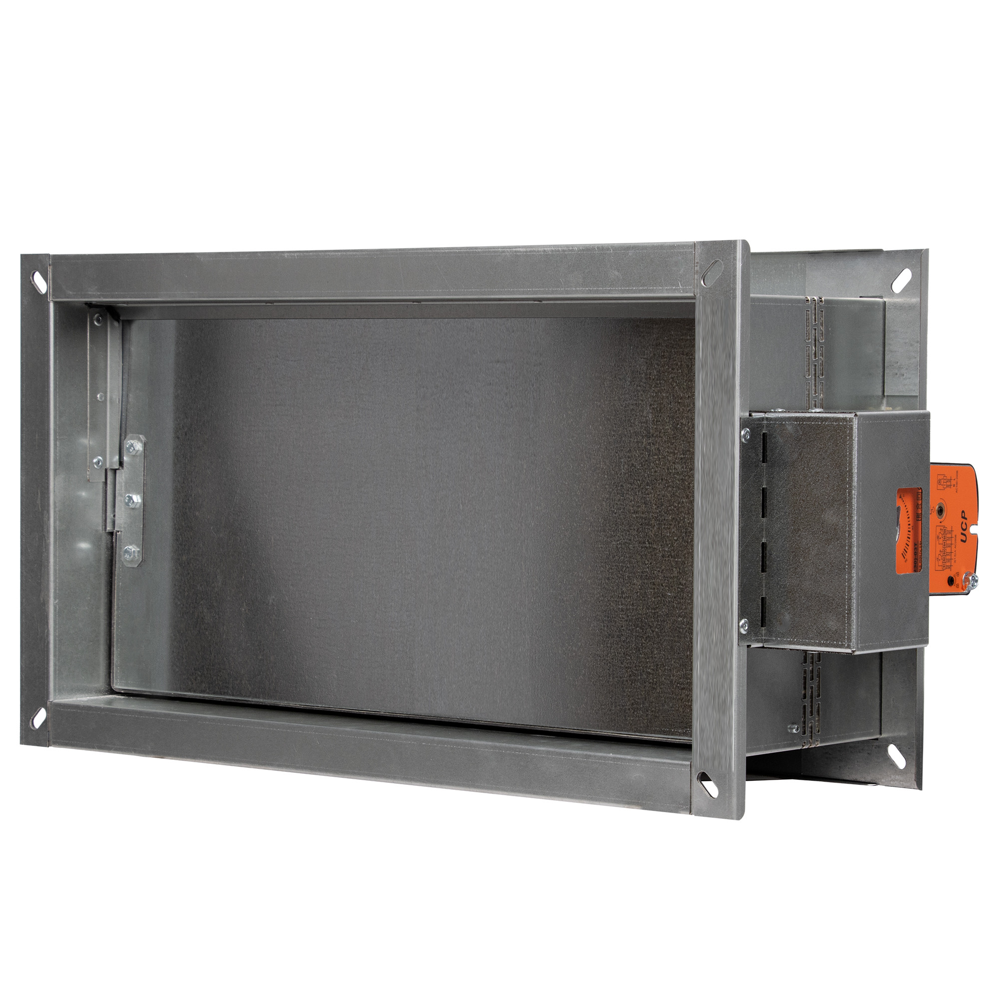 Клапан противопожарный SHUFT SHFDO-90-O-400_100-MB230-0-0-0-0, 400×100 мм, EI 90
