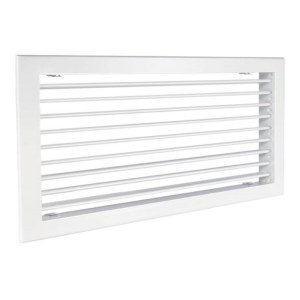 Настенная однорядная решётка ZILON 1 WA 1000*300