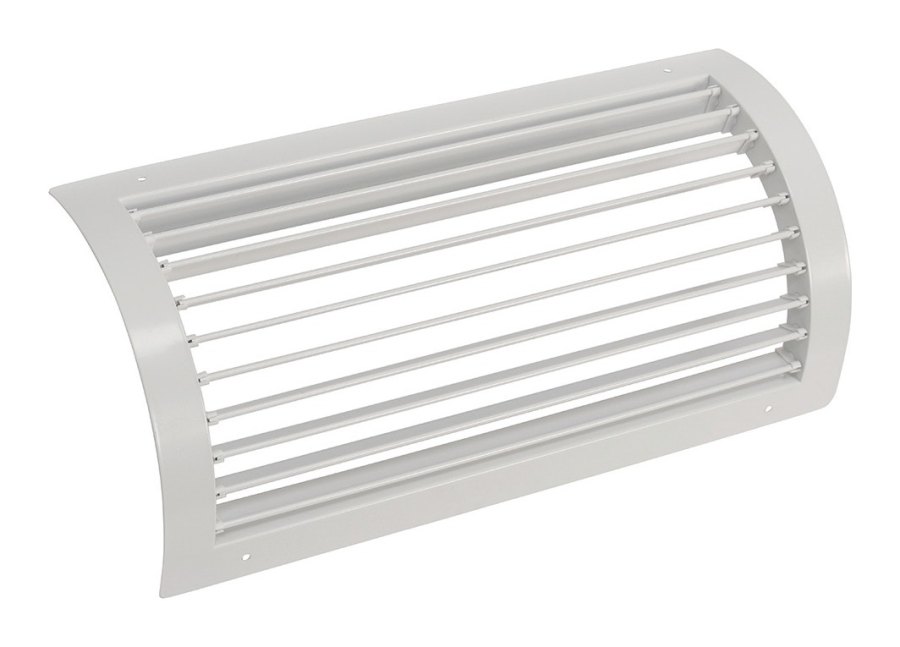 Решётка для круглого воздуховода РВ-1-D Ø355 350×200