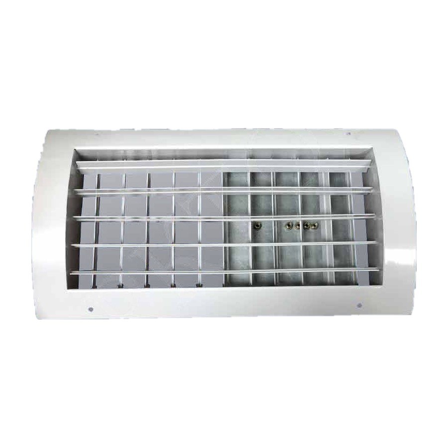 Решётка КДУ Арктос двухрядная с регулятором потока для круглых воздуховодов Решётка КДУ Арктос двухрядная с регулятором потока для круглых воздуховодов