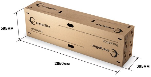 Трубка теплоизоляционная Energoflex Super SK 18×9 мм, 2 м